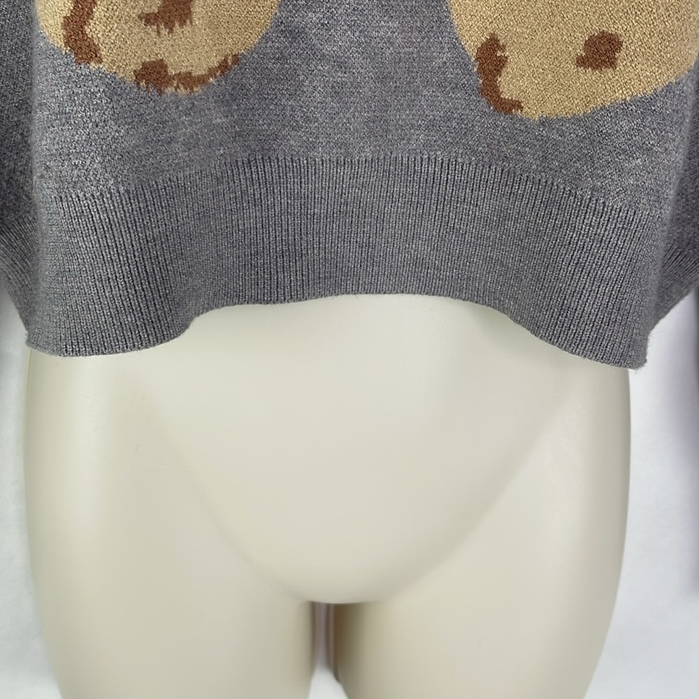 Hippie Rose Teddy Bear Grey Jumper - Picture 5 of 8